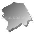 Stanhope Borough School District, New Jersey (Gray Gradient Fill with Shadow)