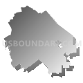 Concord city, California (Gray Gradient Fill with Shadow)