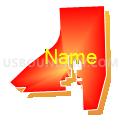 Ojus CDP, Florida (Bright Blending Fill with Shadow)