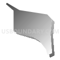 Filer City CDP, Michigan (Gray Gradient Fill with Shadow)