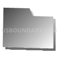 Stotesbury town, Missouri (Gray Gradient Fill with Shadow)