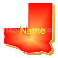 Poole CDP, Nebraska (Bright Blending Fill with Shadow)