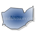 Vowinckel CDP, Pennsylvania (Radial Fill with Shadow)