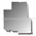Duncanville city, Texas (Gray Gradient Fill with Shadow)