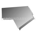 Morgan's Point city, Texas (Gray Gradient Fill with Shadow)