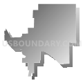 Price city, Utah (Gray Gradient Fill with Shadow)