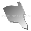 Dumbarton CDP, Virginia (Gray Gradient Fill with Shadow)