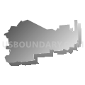 Belview CDP, Virginia (Gray Gradient Fill with Shadow)