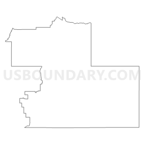 DRCOG East Plains--Arapahoe (East) & Adams (East) Counties--Aurora City (Northeast) PUMA, Colorado Outline