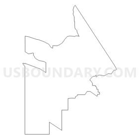 Ada County (Northeast)--Boise (North & West) & Garden City Cities PUMA, Idaho Outline