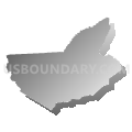 Orange County (Northwest) PUMA, New York (Gray Gradient Fill with Shadow)