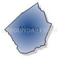 Johnston County PUMA, North Carolina (Radial Fill with Shadow)