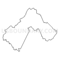 Virginia's Region 2000 (North)--Bedford, Amherst, Appomattox Counties & Bedford City PUMA, Virginia (Light Gray Border)