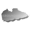 Guayama, Salinas, Arroyo, Patillas & Maunabo Municipios--Carr 3 (Sureste) PUMA, Puerto Rico (Gray Gradient Fill with Shadow)