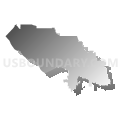West Sonoma County Union High School District, California (Gray Gradient Fill with Shadow)