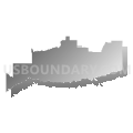 Anderson Union High School District, California (Gray Gradient Fill with Shadow)