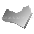 Acton-Boxborough School District, Massachusetts (Gray Gradient Fill with Shadow)
