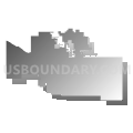 Judith Gap High School District, Montana (Gray Gradient Fill with Shadow)