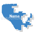 State House District 85, Florida (Solid Fill with Shadow)