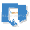 State House District 75, Indiana (Solid Fill with Shadow)