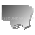State House District 26, Iowa (Gray Gradient Fill with Shadow)