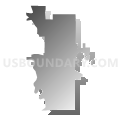 State House District 78, Iowa (Gray Gradient Fill with Shadow)