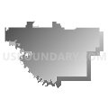 State House District 42, Iowa (Gray Gradient Fill with Shadow)