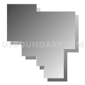 State House District 70, Kansas (Gray Gradient Fill with Shadow)