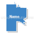 State House District 3, Kansas (Solid Fill with Shadow)