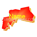 State House District 84, Maine (Bright Blending Fill with Shadow)
