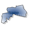 State House District 84, Maine (Radial Fill with Shadow)