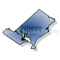 State House District 127, Maine (Radial Fill with Shadow)