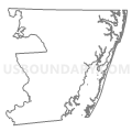 State Legislative Subdistrict 38B, Maryland (Light Gray Border)