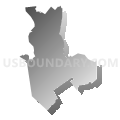 Fourteenth Suffolk District, Massachusetts (Gray Gradient Fill with Shadow)