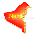 Eighteenth Middlesex District, Massachusetts (Bright Blending Fill with Shadow)