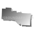 State House District 43, Missouri (Gray Gradient Fill with Shadow)