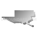 State House District 26, Montana (Gray Gradient Fill with Shadow)
