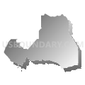 State House District 93, Montana (Gray Gradient Fill with Shadow)