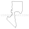 Assembly District 20, Nevada (Light Gray Border)