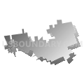 Assembly District 39, New York (Gray Gradient Fill with Shadow)