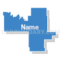 State House District 23, North Dakota (Solid Fill with Shadow)