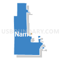 State House District 27, North Dakota (Solid Fill with Shadow)