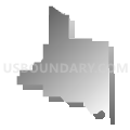 State House District 27, Oklahoma (Gray Gradient Fill with Shadow)