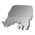 State House District 44, Tennessee (Gray Gradient Fill with Shadow)