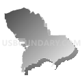 State House District 62, Utah (Gray Gradient Fill with Shadow)
