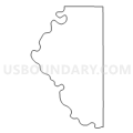 State Senate District 34, Missouri (Light Gray Border)