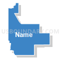 State Senate District 31, Nebraska (Solid Fill with Shadow)