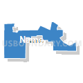 State Senate District 2, Ohio (Solid Fill with Shadow)