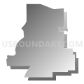 State Senate District 14, South Dakota (Gray Gradient Fill with Shadow)