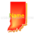 Indiana (Bright Blending Fill with Shadow)
